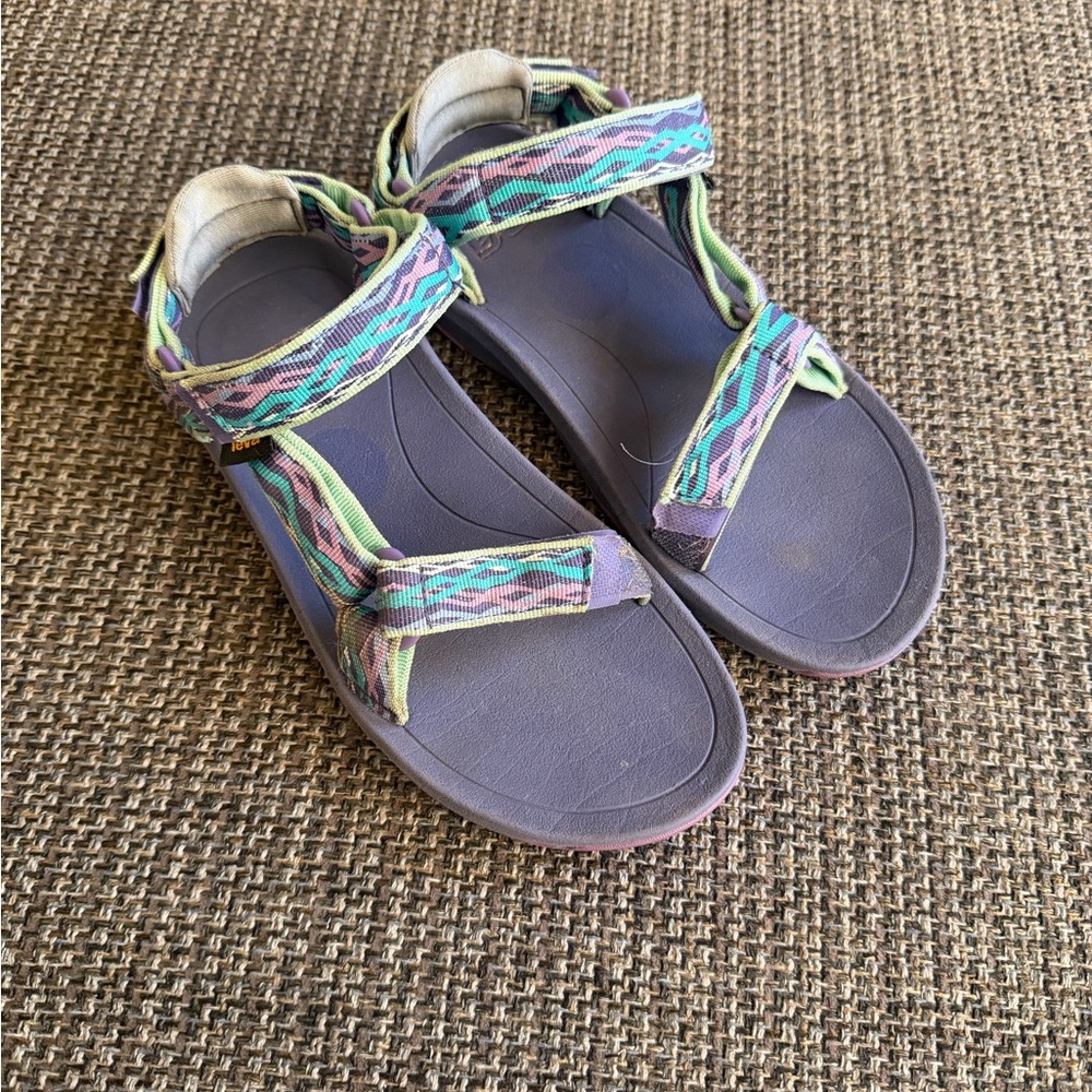 Teva Kids Sandals - Purple and Multicolor